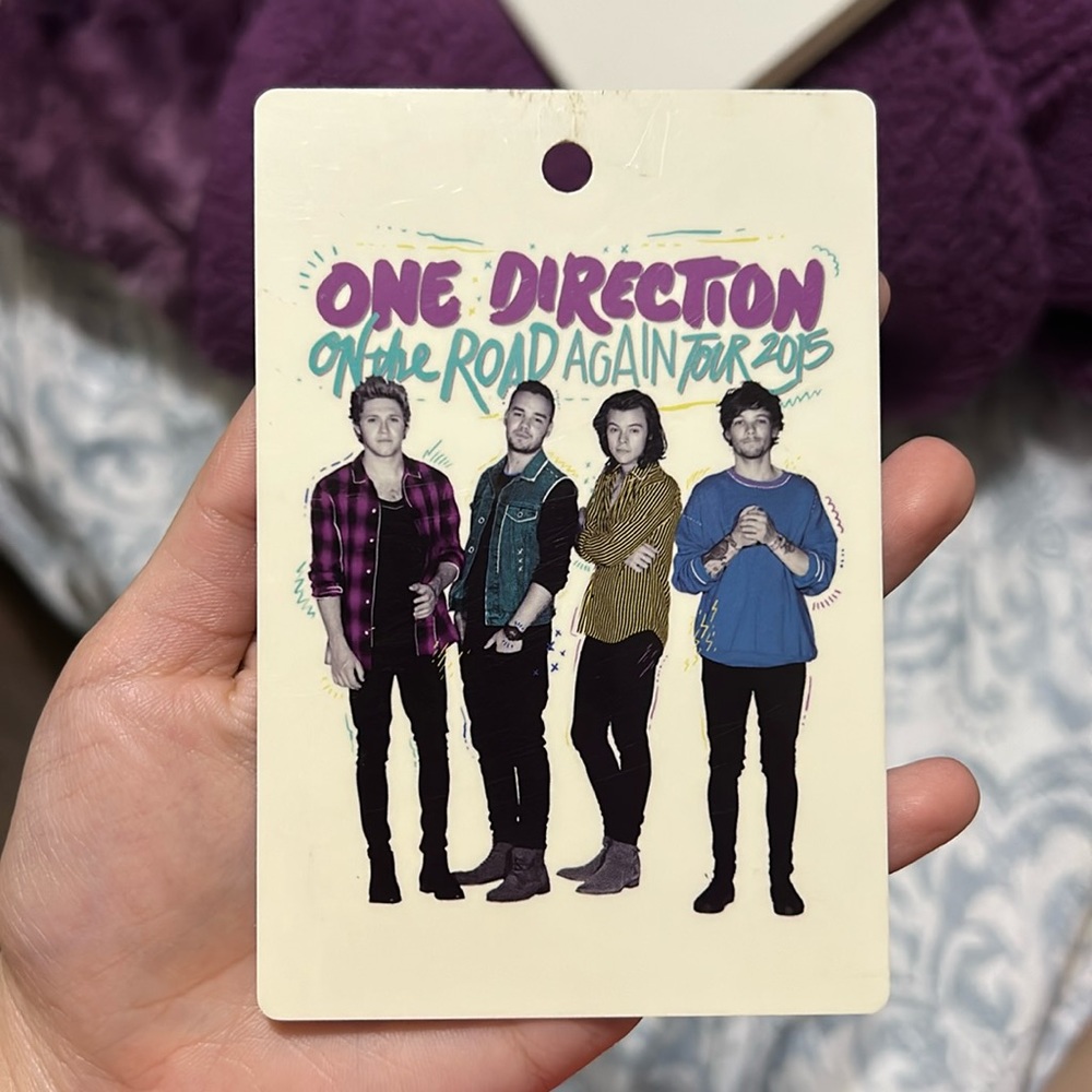 One Direction on the road again tour 2015 lanyard